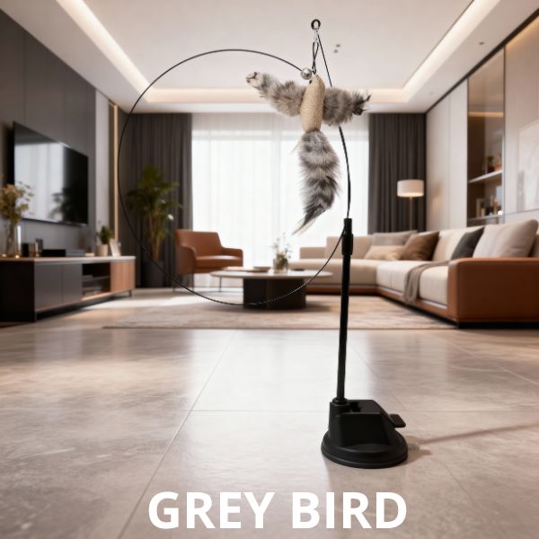 PawTease™ Hands-Free Cat Wand